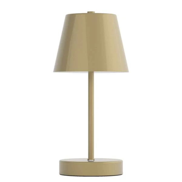 Akku-Tischleuchte DROS - Dimmbar - Gold - Image 5