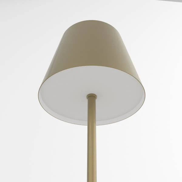 Akku-Tischleuchte DROS - Dimmbar - Gold - Image 8