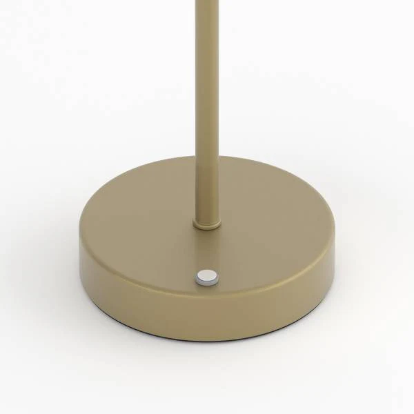 Akku-Tischleuchte DROS - Dimmbar - Gold - Image 9