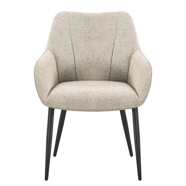 Armlehnenstuhl AELHA 2er Set - Beige - Image 3