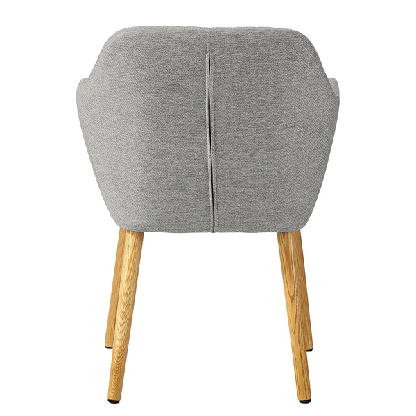 Armlehnenstuhl TILANDA Typ A - Webstoff Stefka: Hellgrau - 1er Set - Image 6