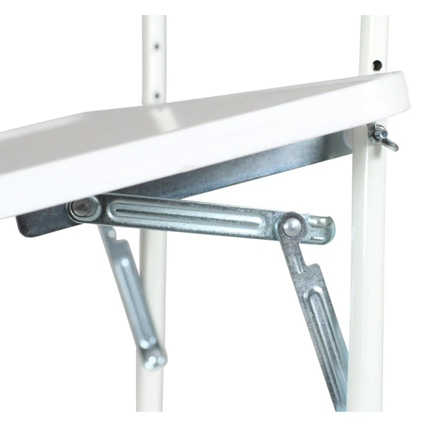 Balkonhängetisch Cupey - Stahl - Weiß - Image 4