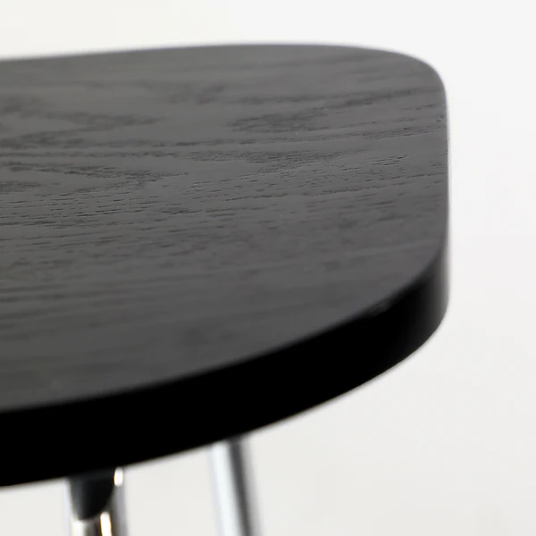 Barhocker Lagando 2er-Set - Schwarz - Silber - Eisen - 39 x 67 x 50 cm - Image 5