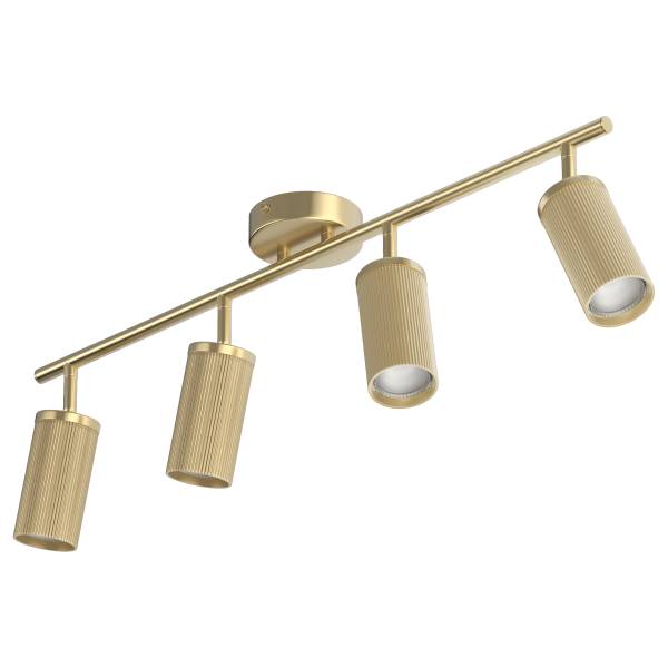 Deckenleuchte URS 4-flammig - Eisen - Messing - Image 5