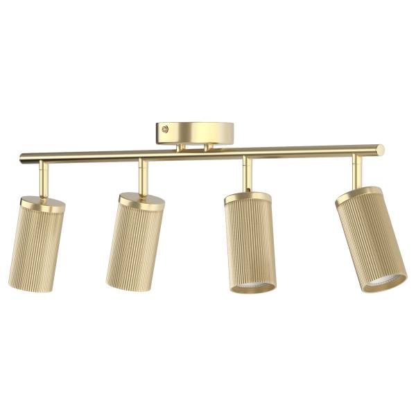 Deckenleuchte URS 4-flammig - Eisen - Messing - Image 7