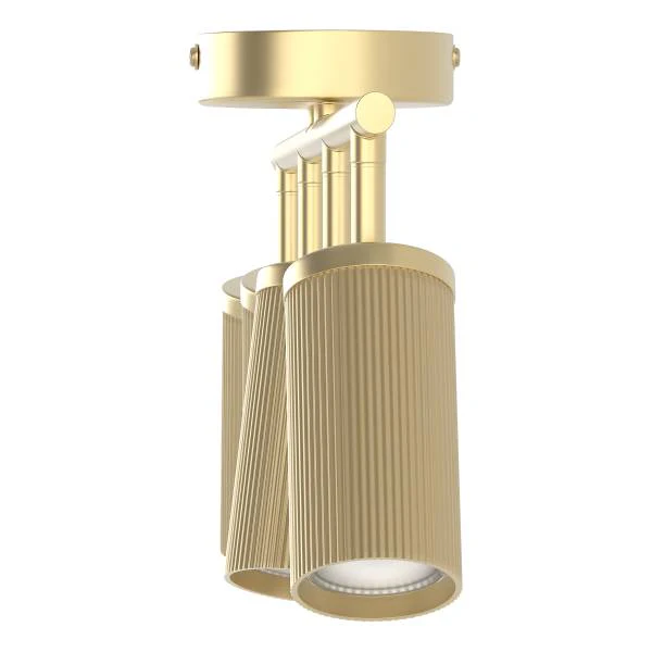 Deckenleuchte URS 4-flammig - Eisen - Messing - Image 8