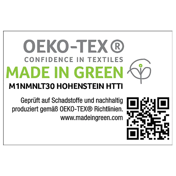 Feinbiber Spannbettlaken Vindum - Baumwolle - Anthrazit - 90 x 200 cm - Image 6