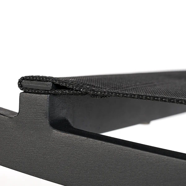 Gartenstuhl Daly mit Gitterstoff 2er-Set - Textilene / Aluminium - Schwarz - Image 17