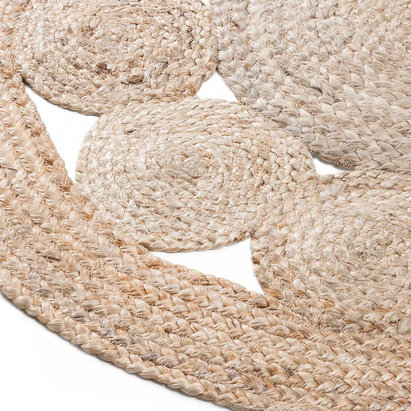 Juteteppich Chieko (handgefertigt) - Jute - 90 cm - Image 6