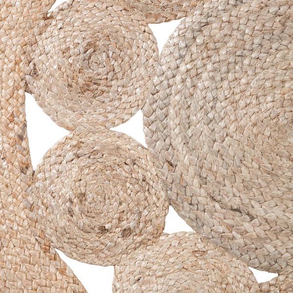 Juteteppich Chieko (handgefertigt) - Jute - 90 cm - Image 7