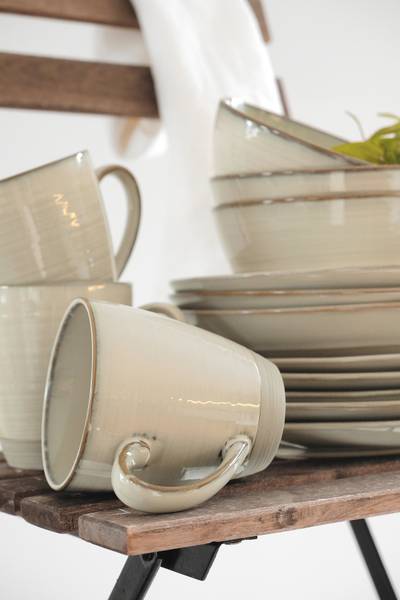 Kombiservice Ugal 20-teilig - Beige - Image 4