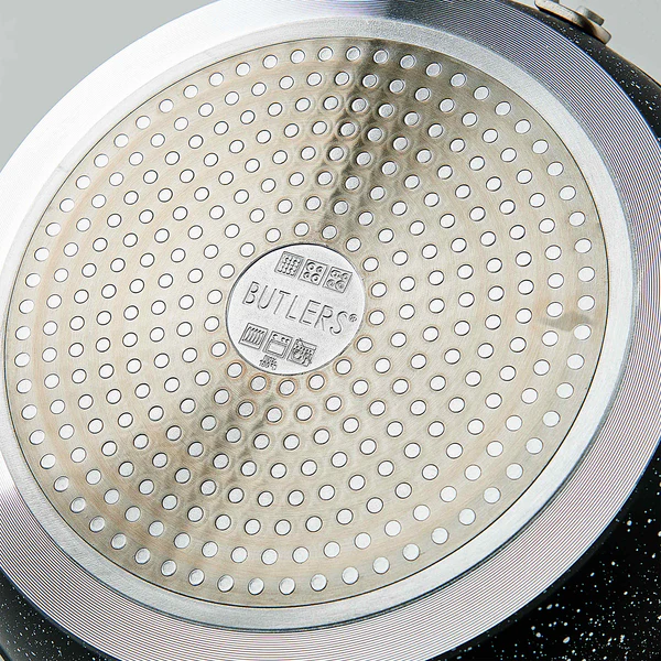 Pfanne SALSA 4er-Set - Aluminium / Edelstahl - Schwarz - Image 5