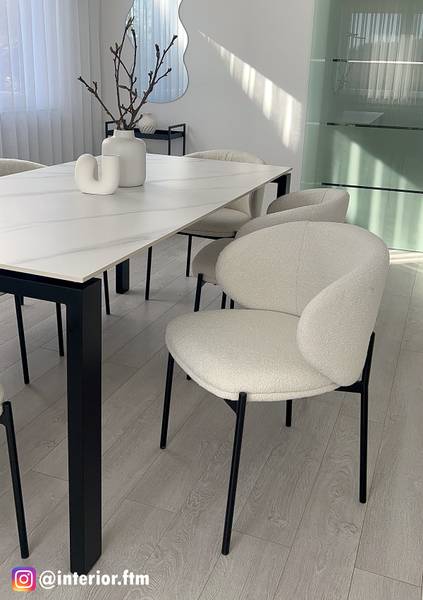 Polsterstuhl BANNEKER 2er-Set - Creme - Image 5