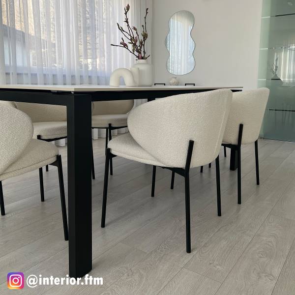 Polsterstuhl BANNEKER 2er-Set - Creme - Image 6