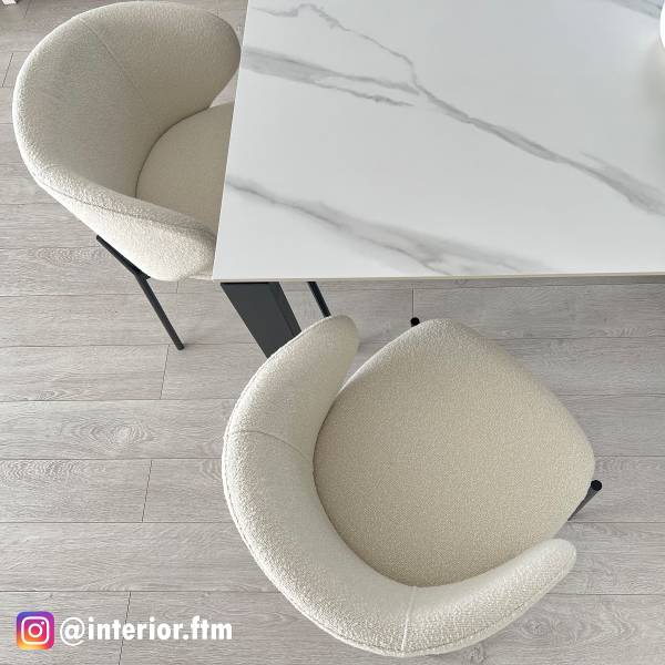 Polsterstuhl BANNEKER 2er-Set - Creme - Image 7