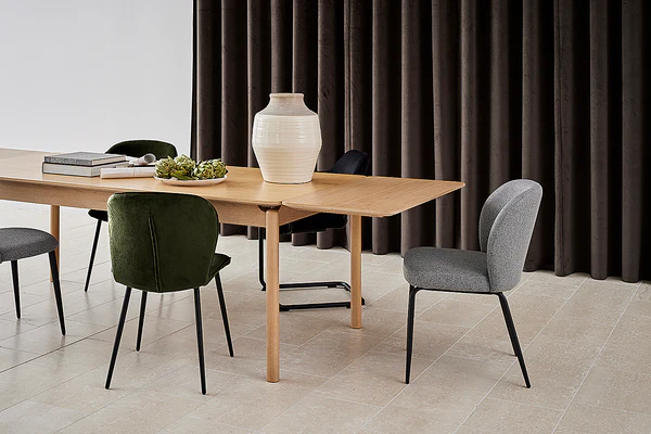 Polsterstuhl Koriella 2er-Set - Olivgrün - Image 5