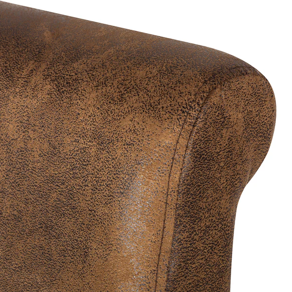 Polsterstuhl Nello IV (2er-Set) - Braun - Microfaser - Gummibaum - 47 x 108 x 64 cm - Image 8