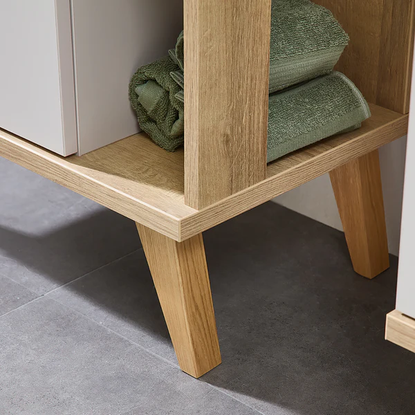 Unterschrank Quickset 966 - Kaschmir / Eiche Riviera Dekor - Image 4