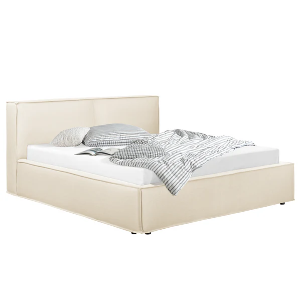 Wechselbezug KINX Polsterbett - Flachgewebe Desna: Creme - 180 x 200cm - 110 cm - Image 5